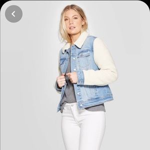 Universal Thread Denim Sherpa jacket